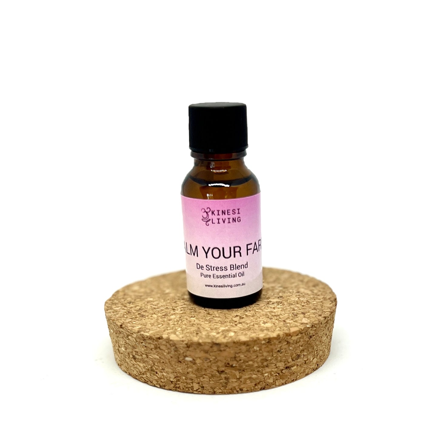 Calm Your Farm essential oil diffuser blend 15ml amethyst infused - natural family aromatherapy calming support Australia