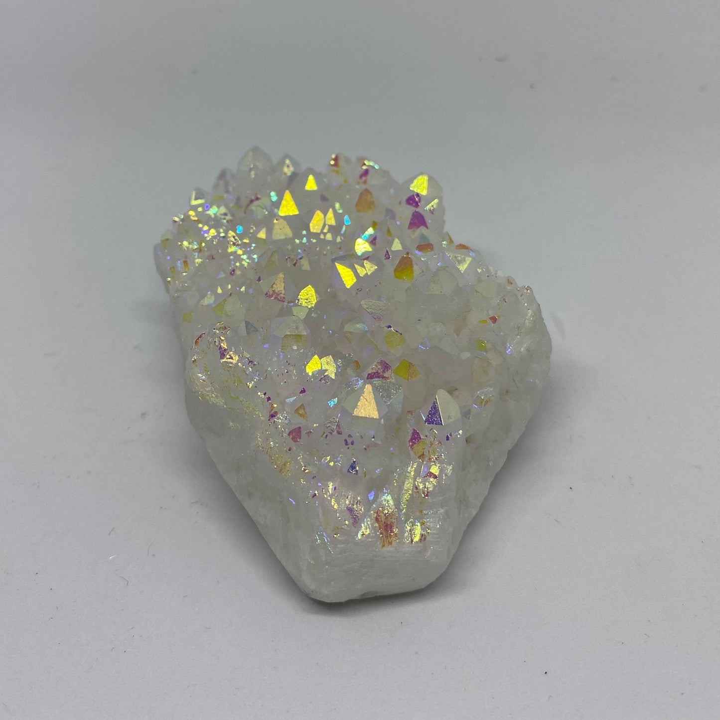 Large Angel Aura Quartz Cluster Healing Crystal