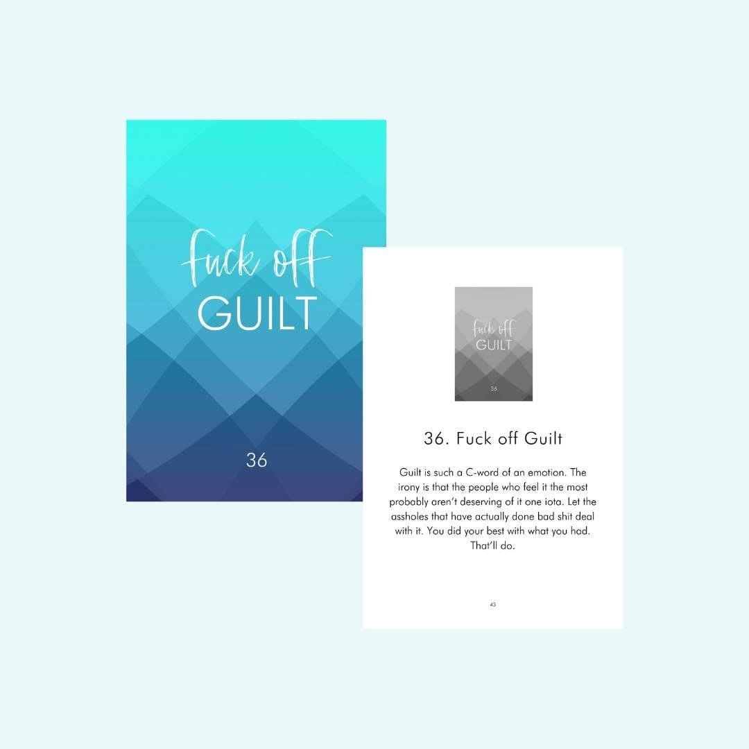 Fucking Honest Oracle Cards - Brutally direct guidance deck Australia