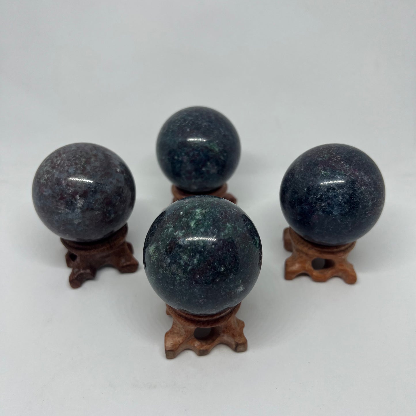 Ruby Kyanite Sphere