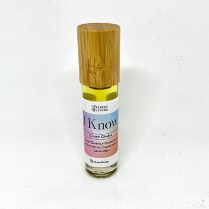 Chakra Balancing 10ml roller set 7 bottles crystal infused - personal energy wellness aromatherapy Australia EMK Practitioner portable