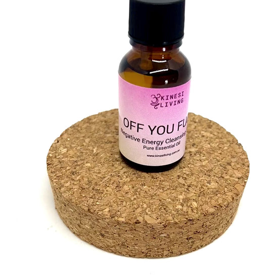 Off You Fuck 15ml diffuser - Black Obsidian aromatherapy protection blend Australia