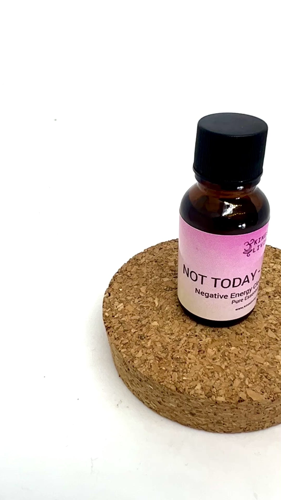 Not Today Go Away Blend collection showing roller spray diffuser - complete personal energy cleanse spiritual wellness Australia