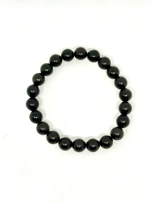 Shungite Bracelet 8mm - Ultimate EMF Protection & Grounding Australia