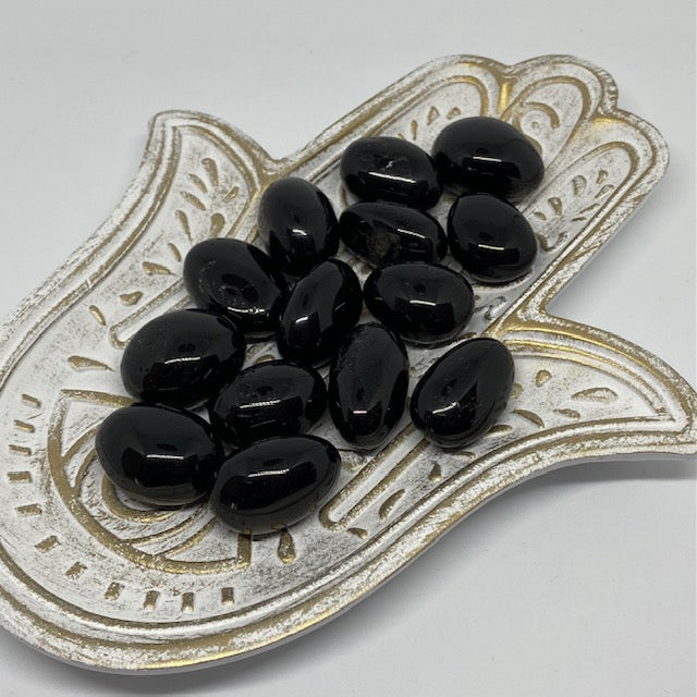 Obsidian healing crystal extra pouches for water bottles