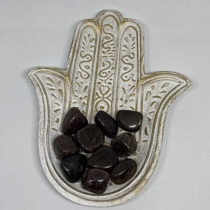 1-2cm size Garnet healing crystal and tumble gemstones