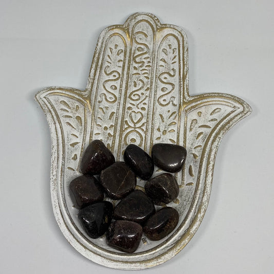 1-2cm size Garnet healing crystal and tumble gemstones