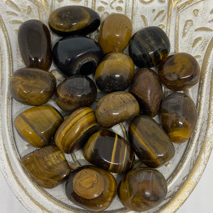 Tigers Eye Tumble Healing Crystal & Gemstone