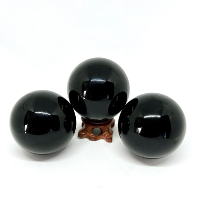 Black Obsidian Sphere